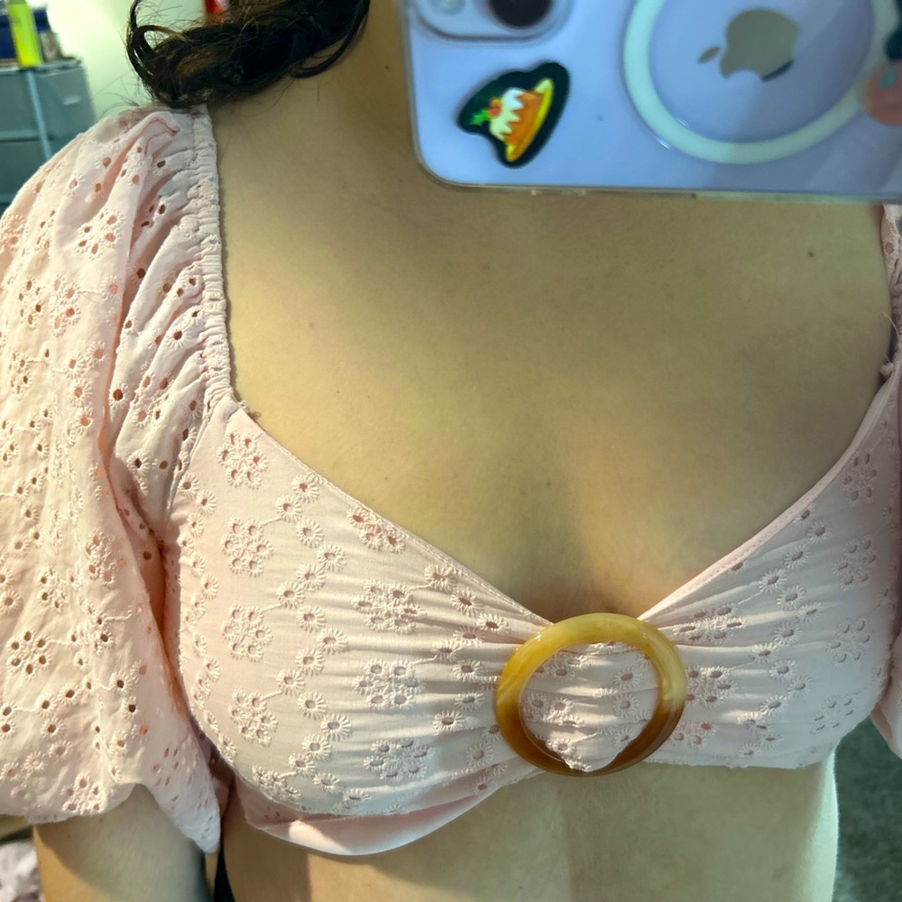 BARBIECORE CROP TOP
